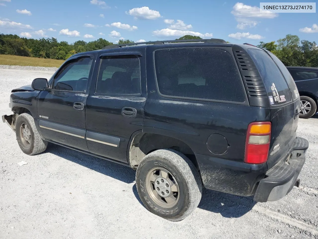 1GNEC13Z73J274170 2003 Chevrolet Tahoe C1500