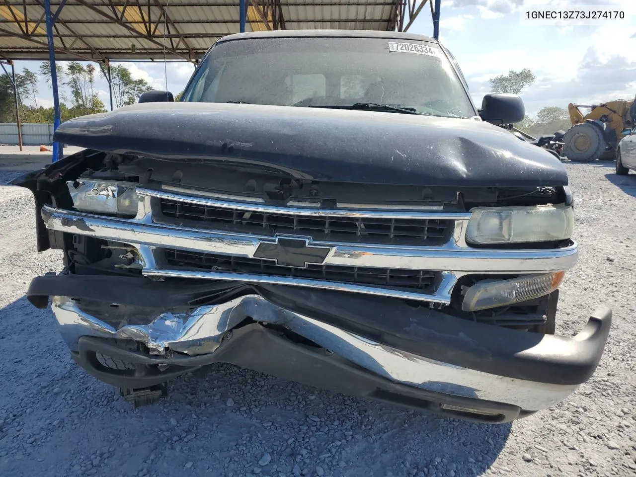 2003 Chevrolet Tahoe C1500 VIN: 1GNEC13Z73J274170 Lot: 72026334