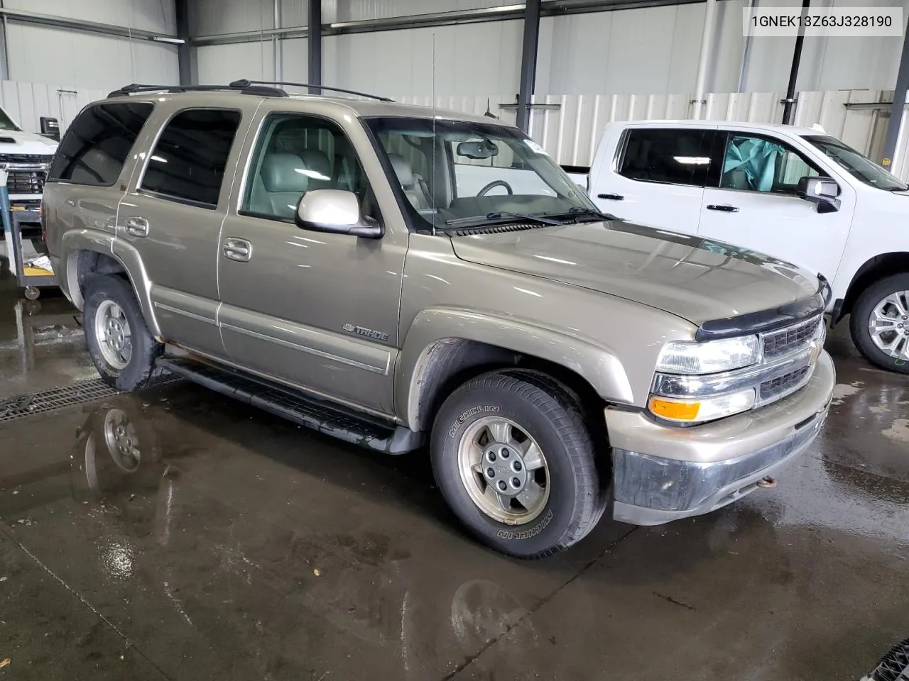 2003 Chevrolet Tahoe K1500 VIN: 1GNEK13Z63J328190 Lot: 72343284