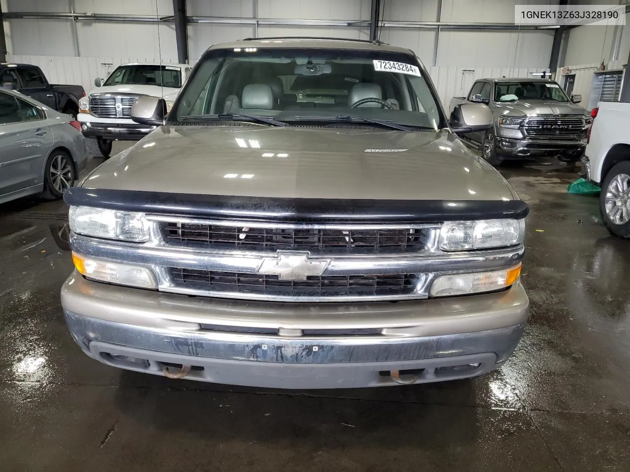 2003 Chevrolet Tahoe K1500 VIN: 1GNEK13Z63J328190 Lot: 72343284