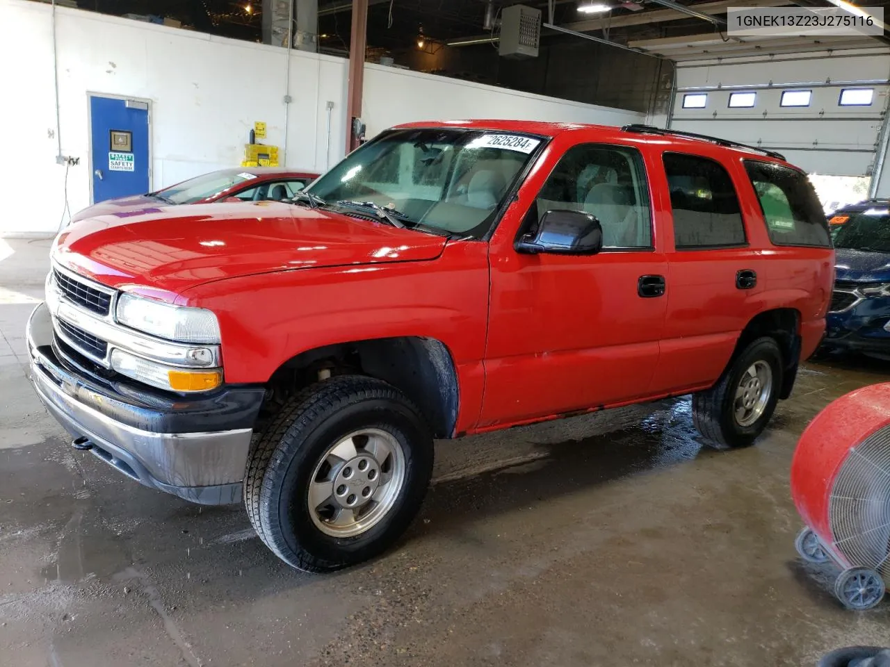 2003 Chevrolet Tahoe K1500 VIN: 1GNEK13Z23J275116 Lot: 72625284