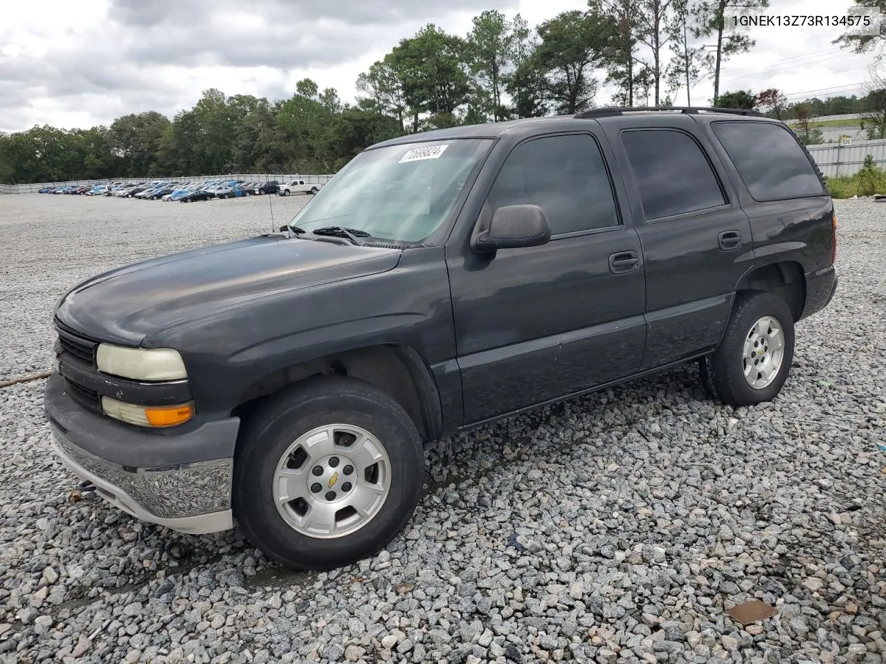 2003 Chevrolet Tahoe K1500 VIN: 1GNEK13Z73R134575 Lot: 72699824