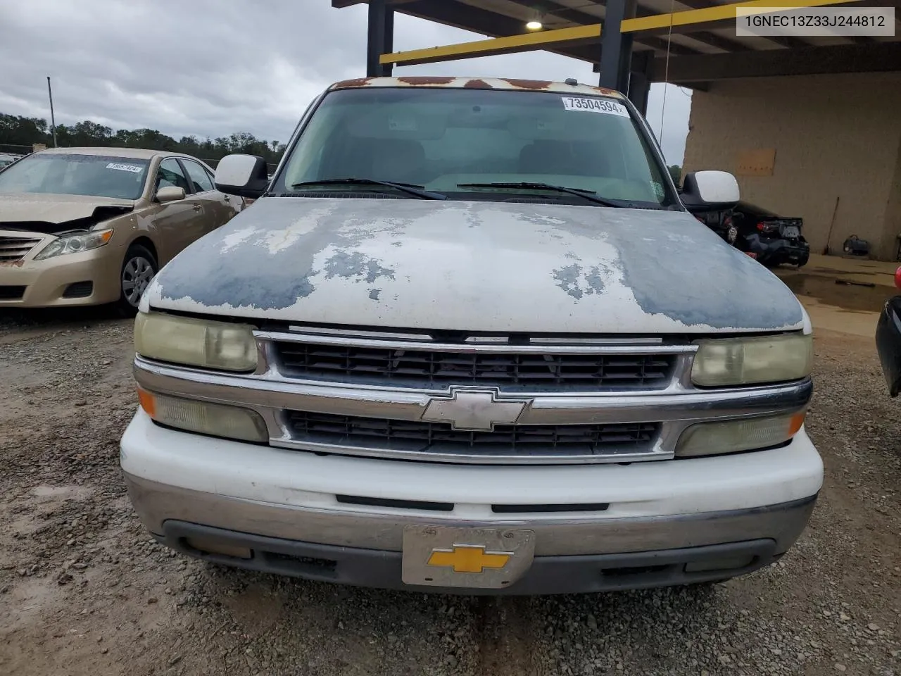 2003 Chevrolet Tahoe C1500 VIN: 1GNEC13Z33J244812 Lot: 73504594