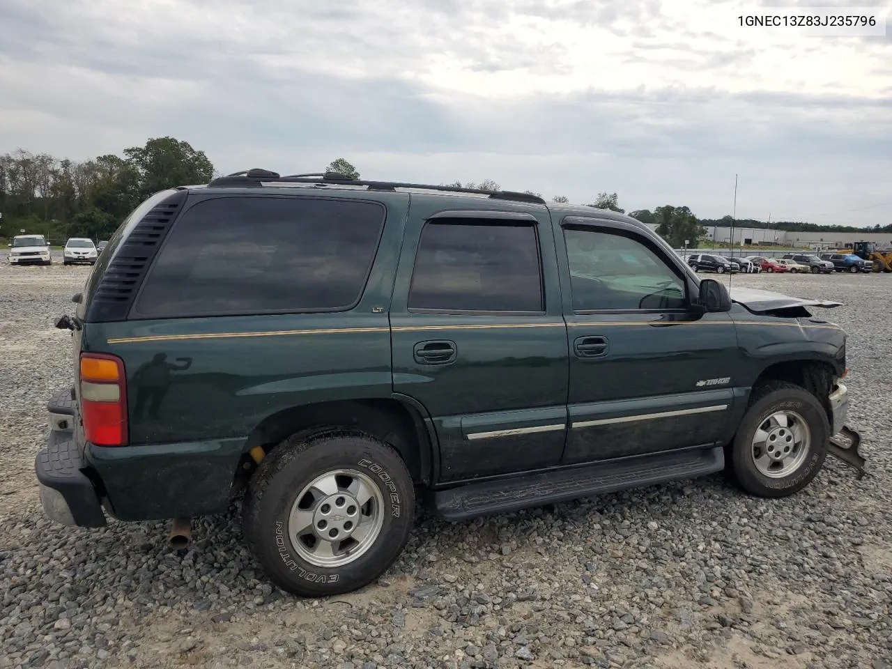 2003 Chevrolet Tahoe C1500 VIN: 1GNEC13Z83J235796 Lot: 73749274