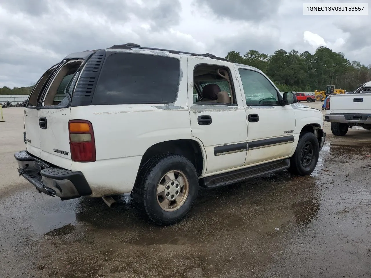 2003 Chevrolet Tahoe C1500 VIN: 1GNEC13V03J153557 Lot: 73797034