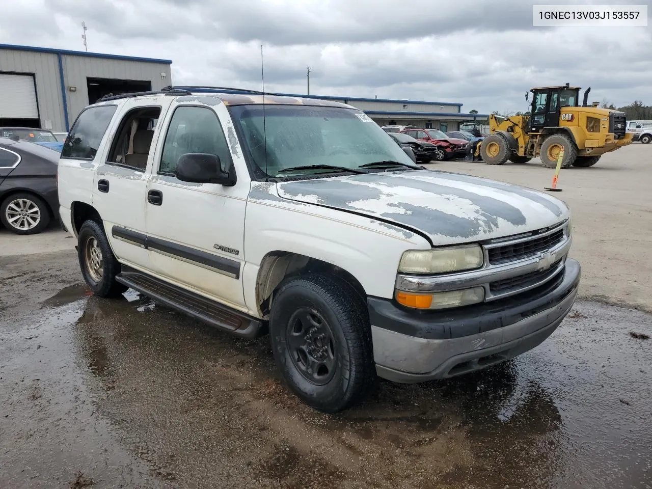 2003 Chevrolet Tahoe C1500 VIN: 1GNEC13V03J153557 Lot: 73797034