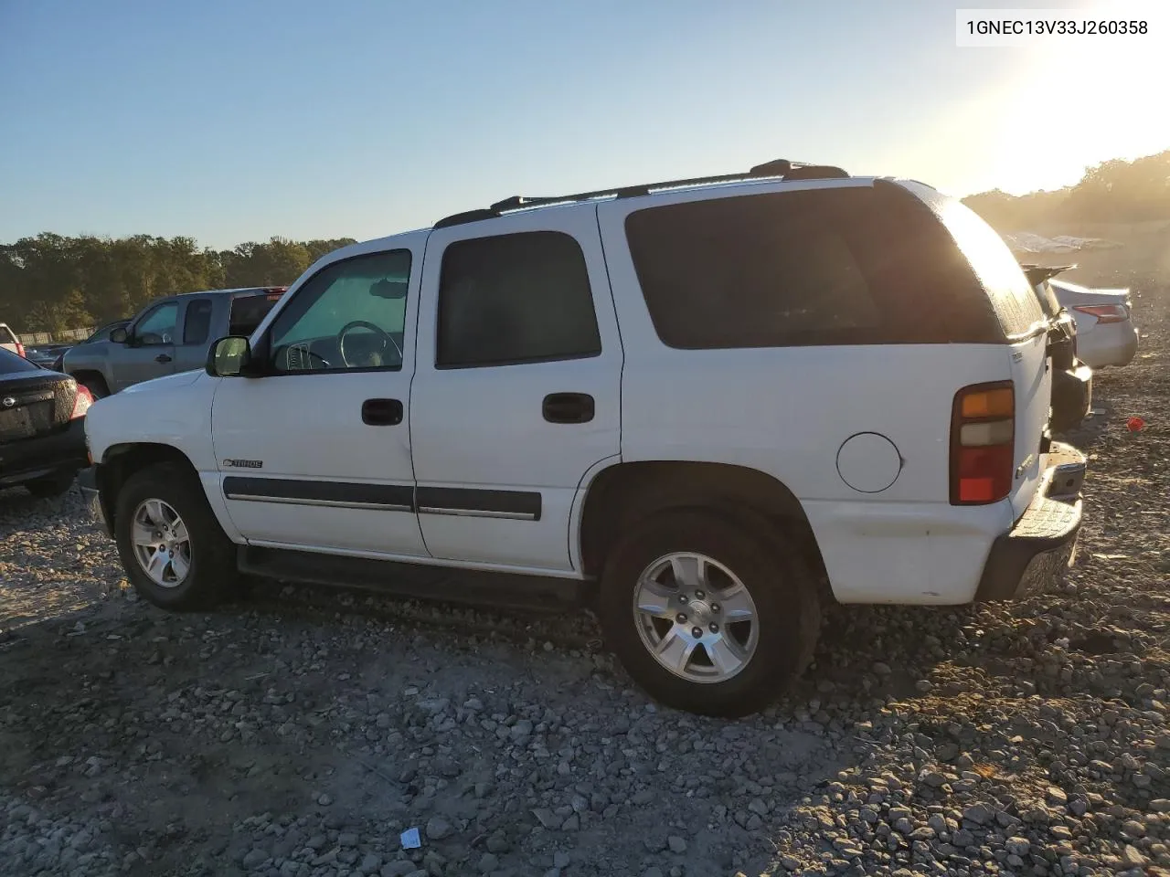 2003 Chevrolet Tahoe C1500 VIN: 1GNEC13V33J260358 Lot: 73924494