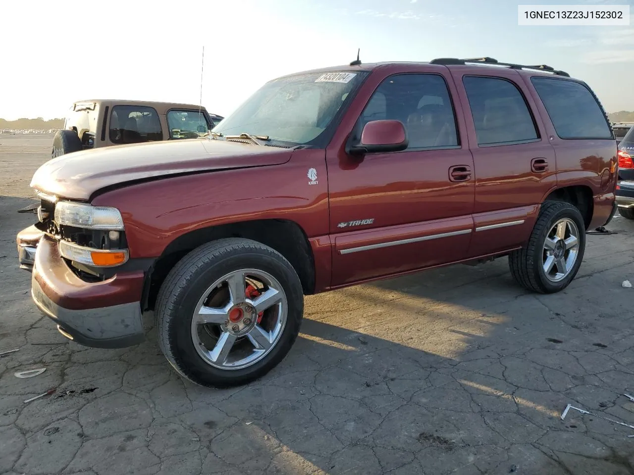 2003 Chevrolet Tahoe C1500 VIN: 1GNEC13Z23J152302 Lot: 74320104