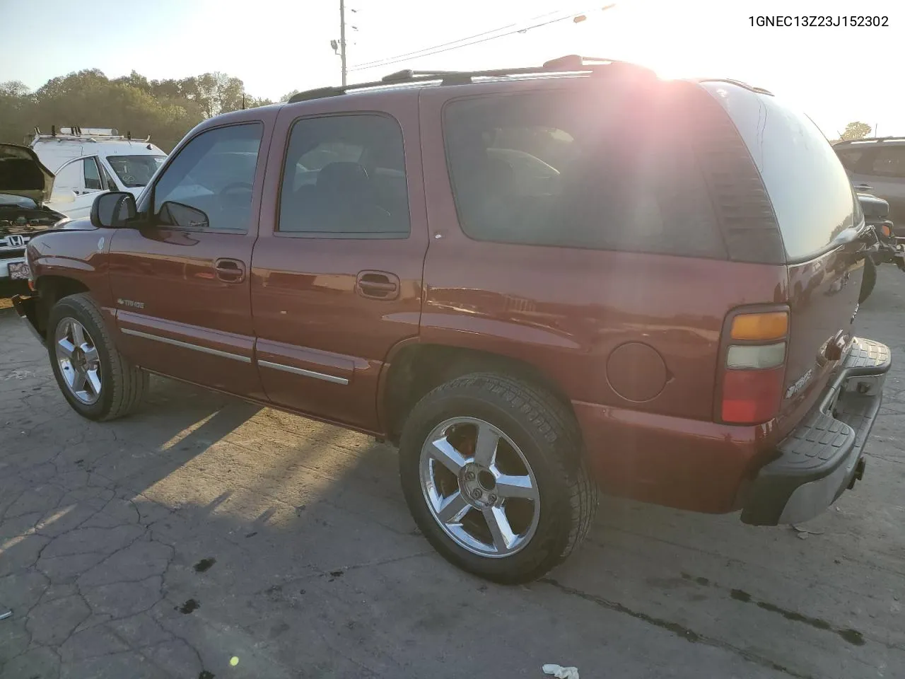 2003 Chevrolet Tahoe C1500 VIN: 1GNEC13Z23J152302 Lot: 74320104