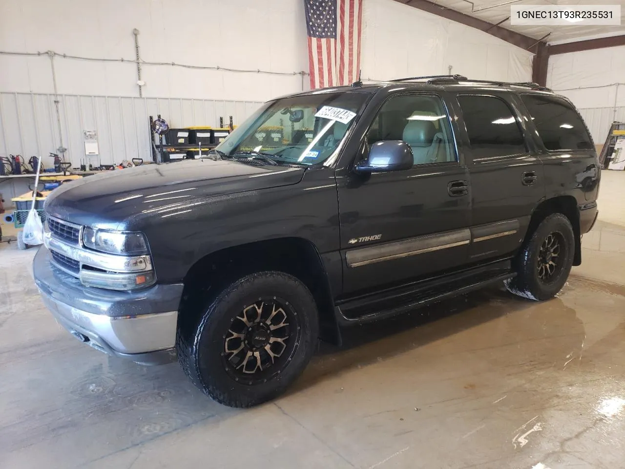 2003 Chevrolet Tahoe C1500 VIN: 1GNEC13T93R235531 Lot: 75186434