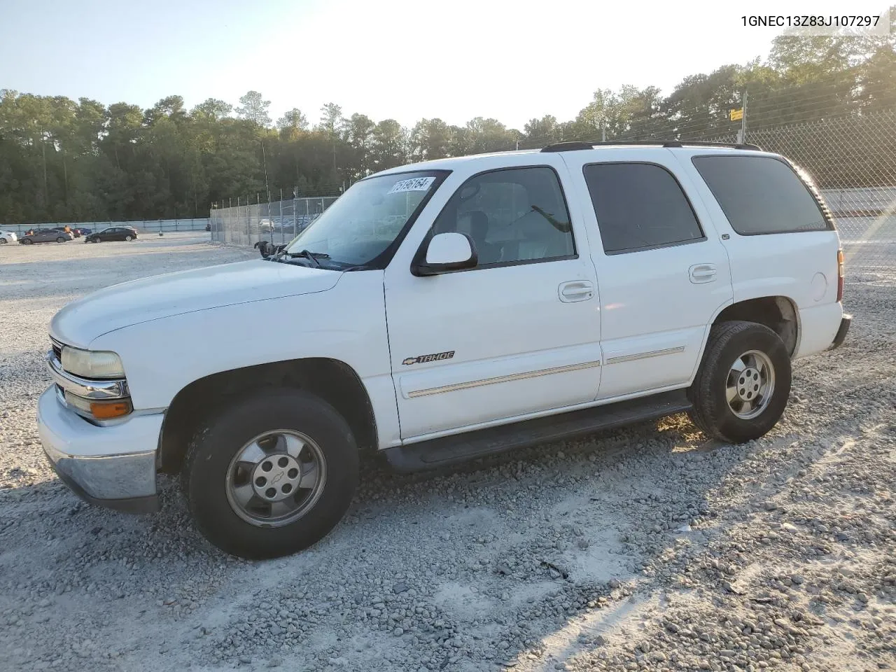 1GNEC13Z83J107297 2003 Chevrolet Tahoe C1500