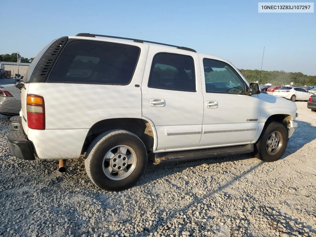 1GNEC13Z83J107297 2003 Chevrolet Tahoe C1500