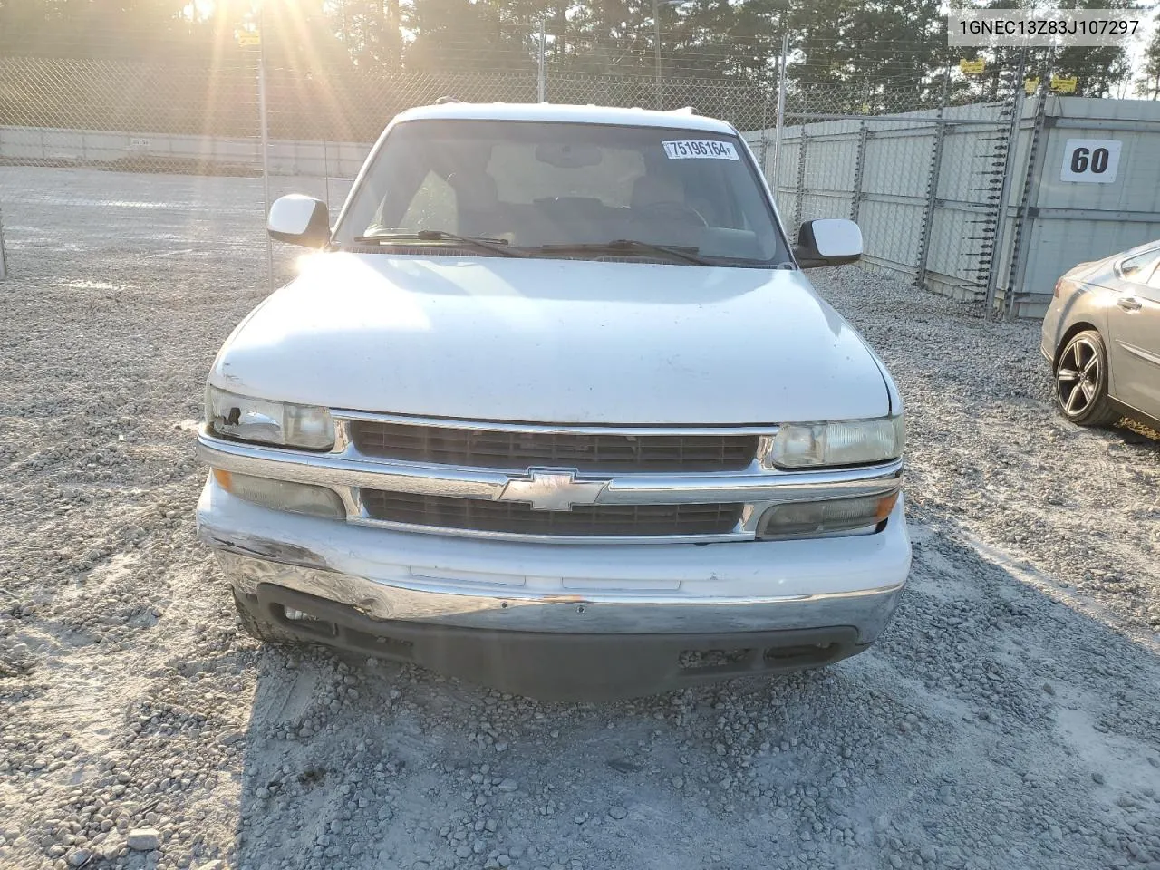 2003 Chevrolet Tahoe C1500 VIN: 1GNEC13Z83J107297 Lot: 75196164