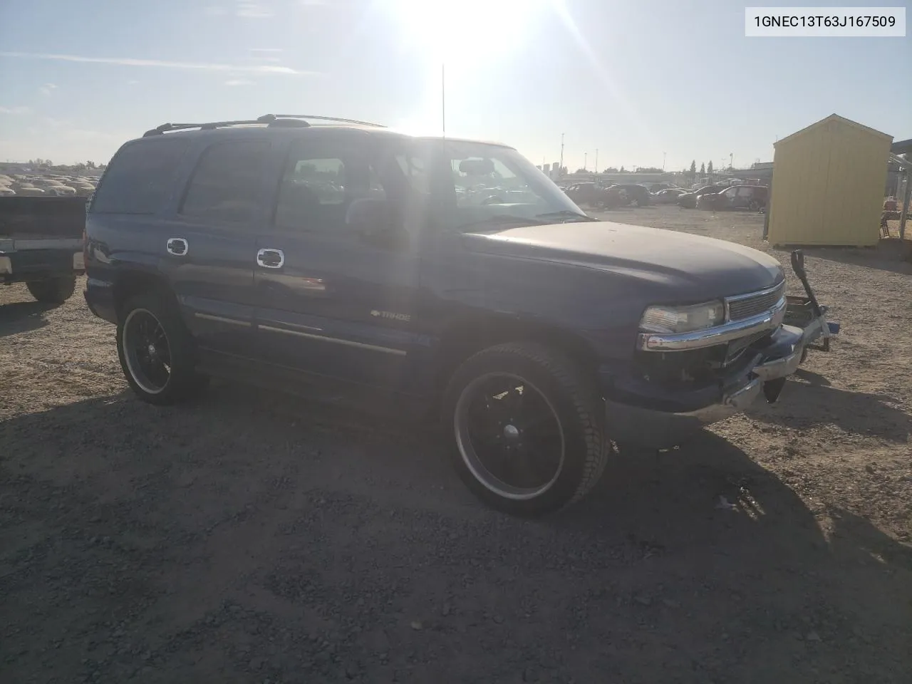 2003 Chevrolet Tahoe C1500 VIN: 1GNEC13T63J167509 Lot: 75519734