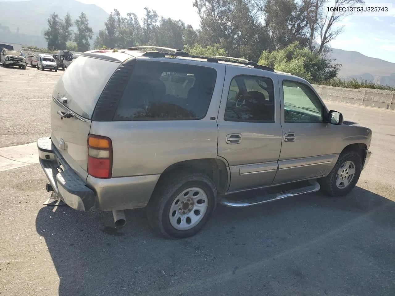 2003 Chevrolet Tahoe C1500 VIN: 1GNEC13T53J325743 Lot: 75915304