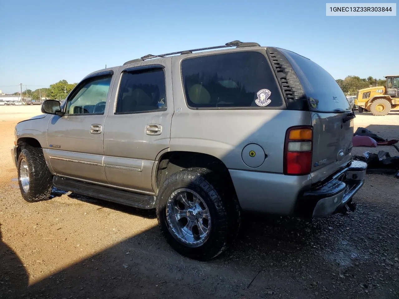 2003 Chevrolet Tahoe C1500 VIN: 1GNEC13Z33R303844 Lot: 76607974