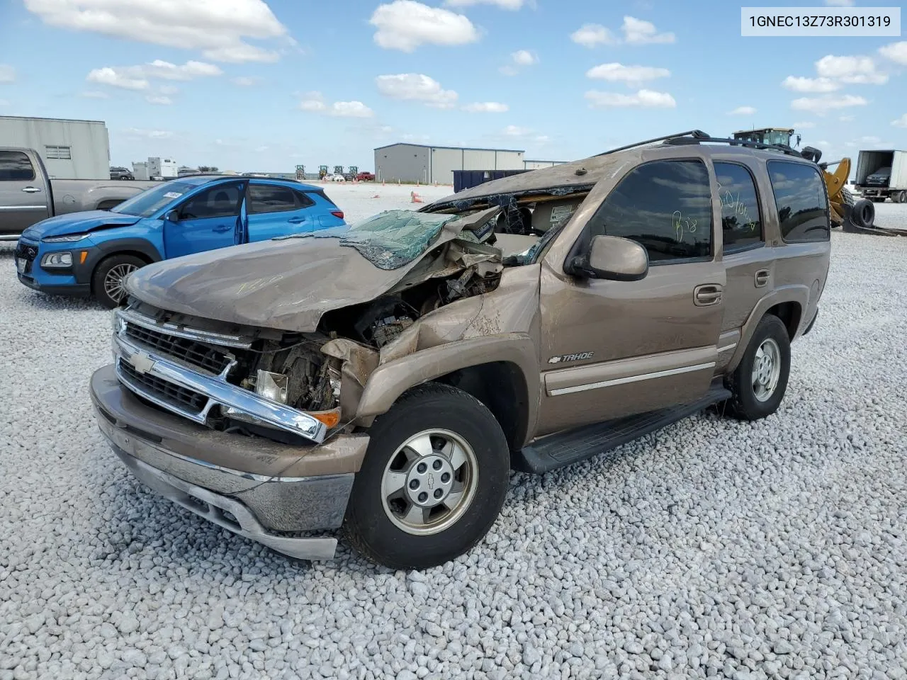 2003 Chevrolet Tahoe C1500 VIN: 1GNEC13Z73R301319 Lot: 77022904