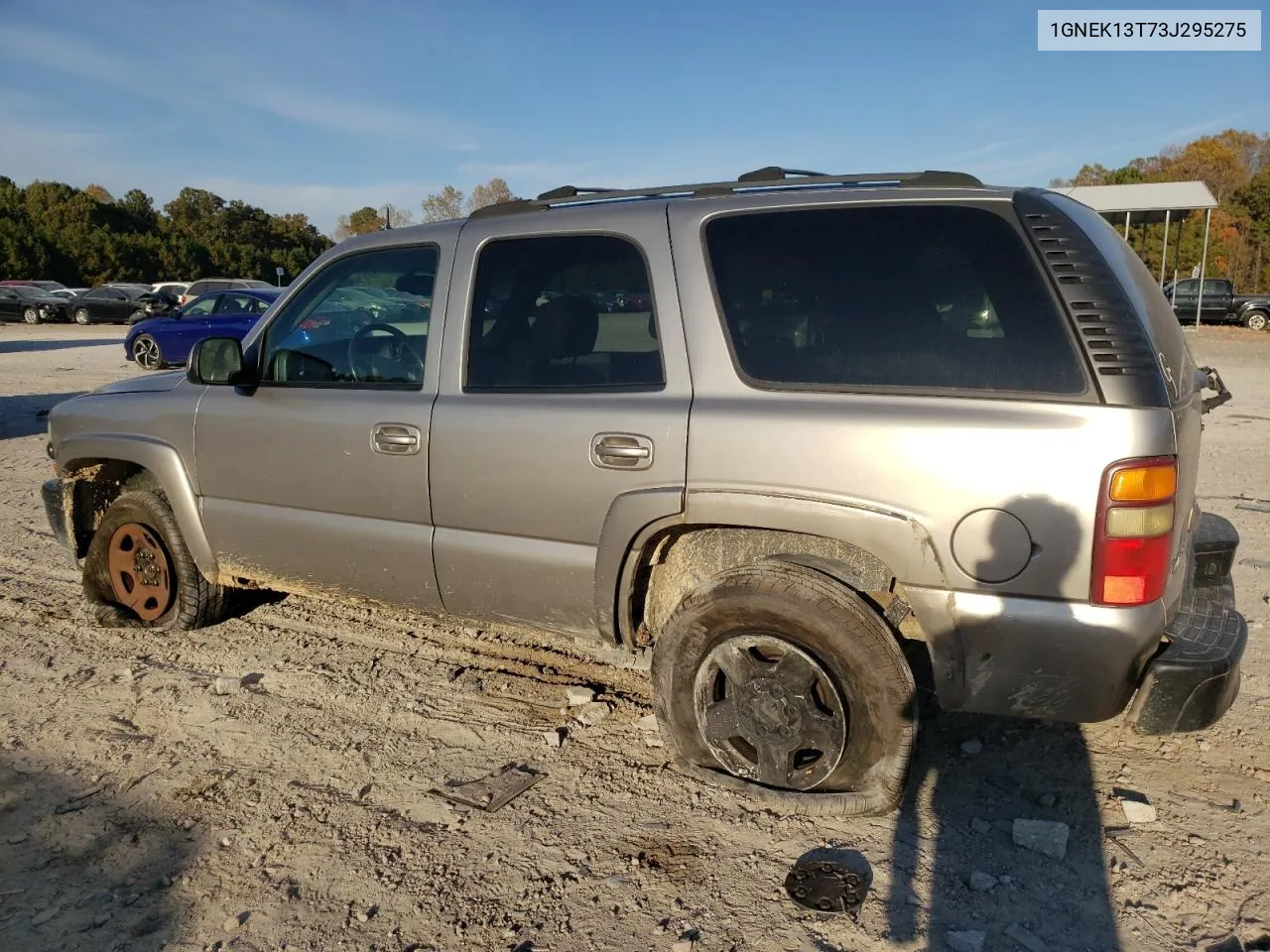 2003 Chevrolet Tahoe K1500 VIN: 1GNEK13T73J295275 Lot: 78145174