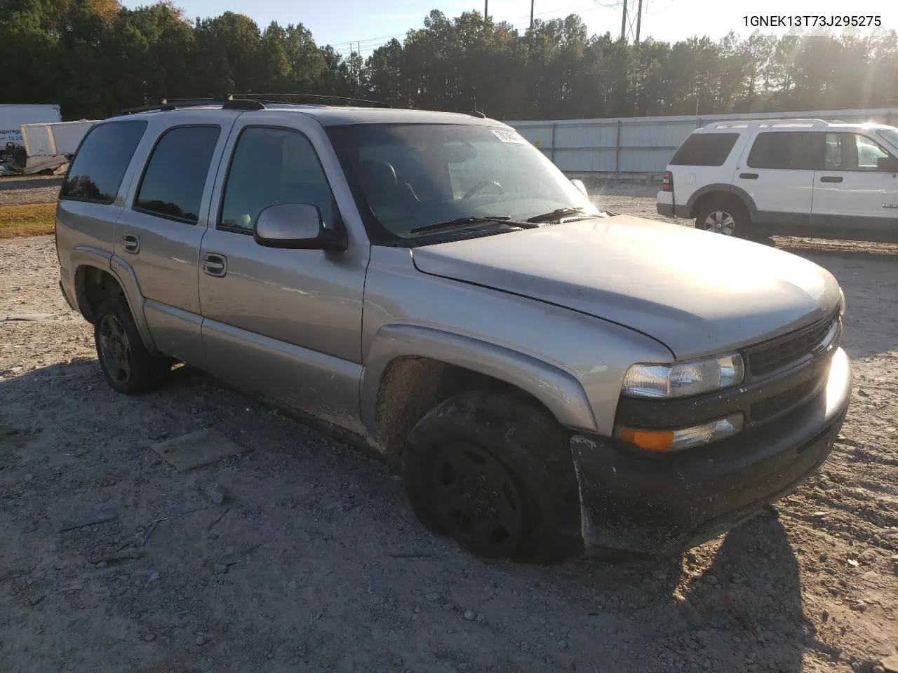 2003 Chevrolet Tahoe K1500 VIN: 1GNEK13T73J295275 Lot: 78145174