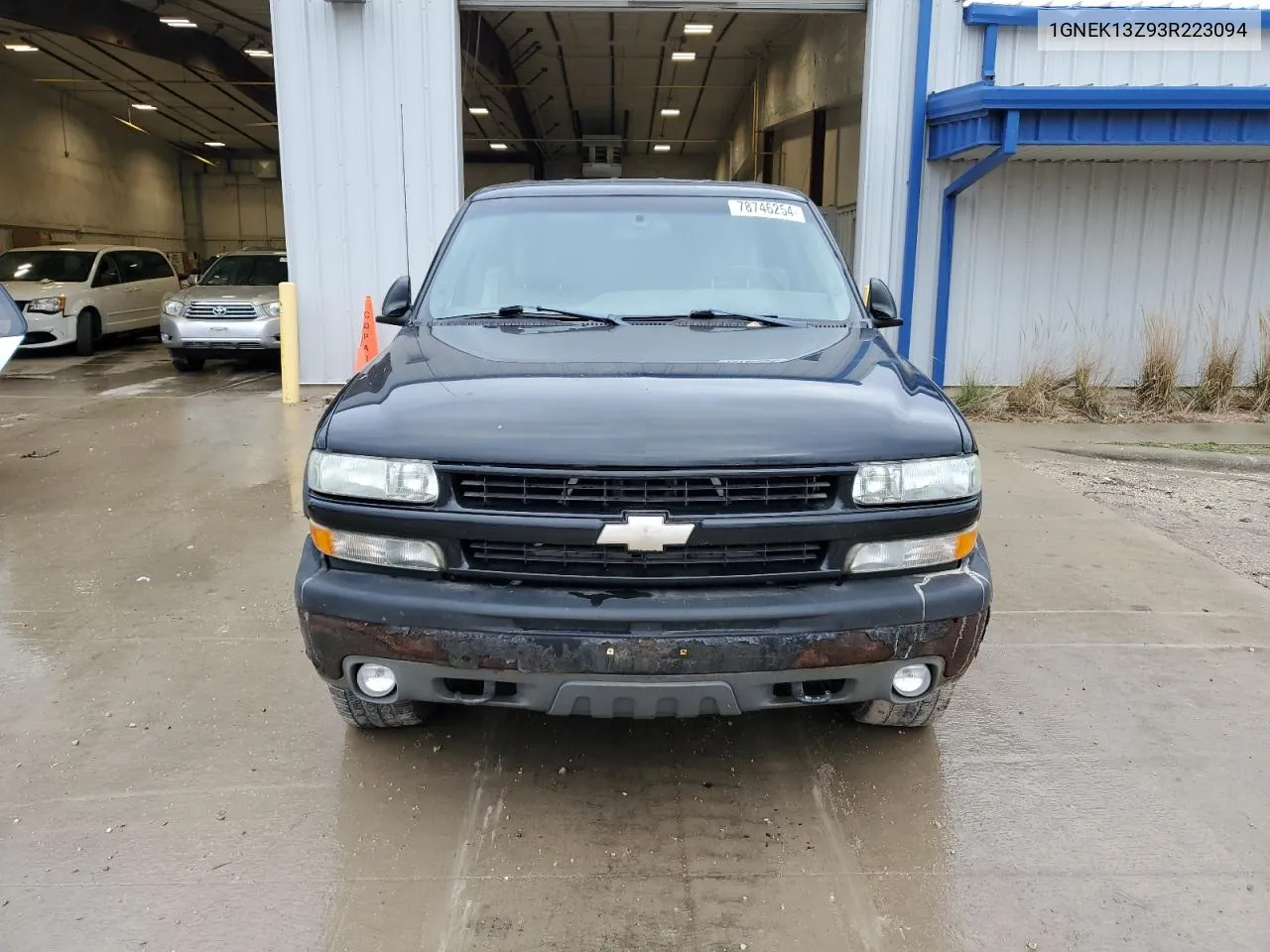 2003 Chevrolet Tahoe K1500 VIN: 1GNEK13Z93R223094 Lot: 78746254