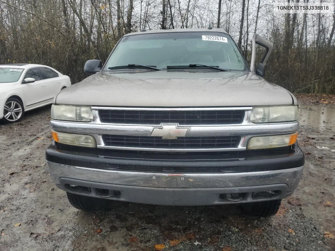 2003 Chevrolet Tahoe K1500 VIN: 1GNEK13T53J338818 Lot: 79222674