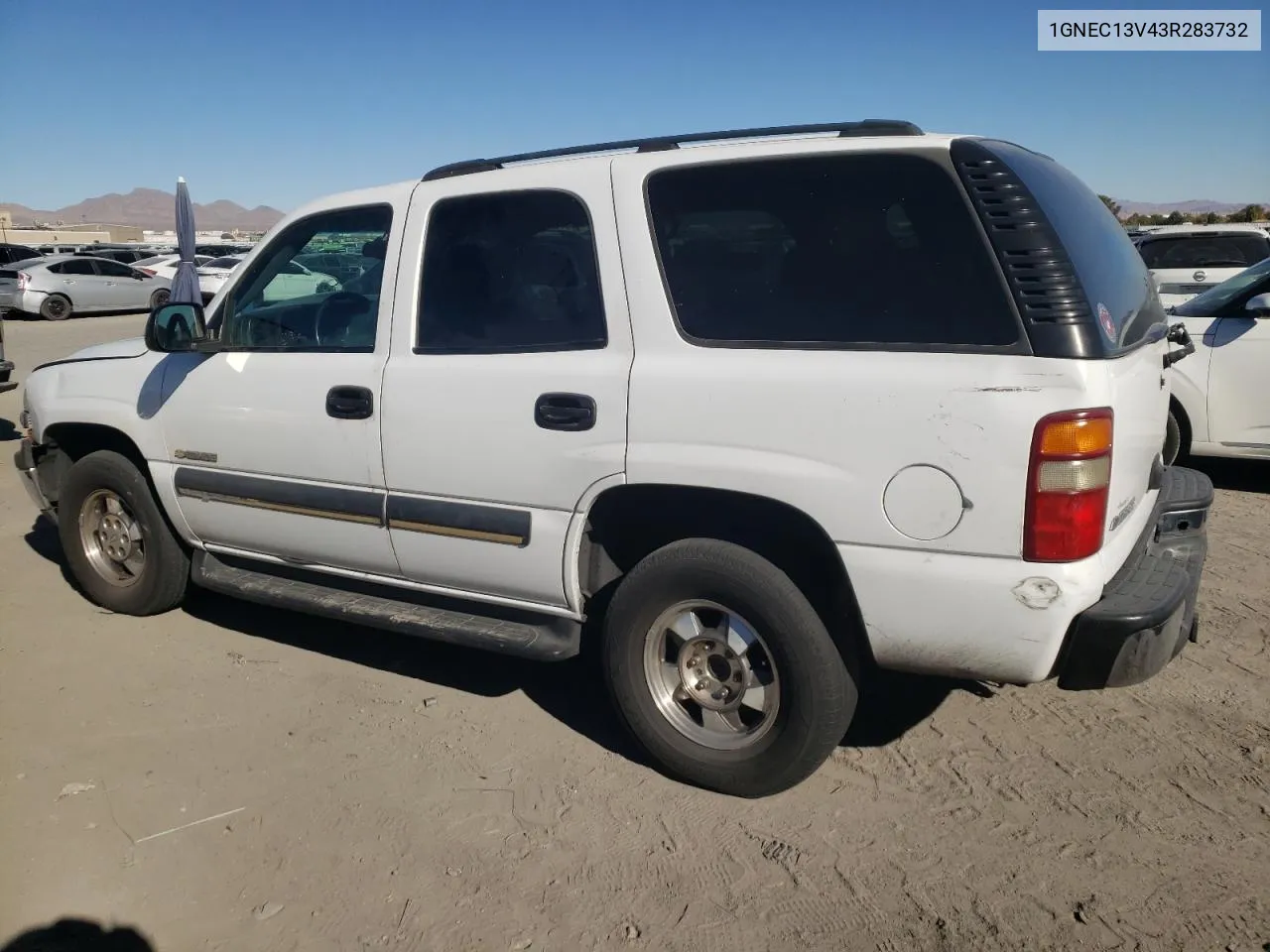 2003 Chevrolet Tahoe C1500 VIN: 1GNEC13V43R283732 Lot: 79577084