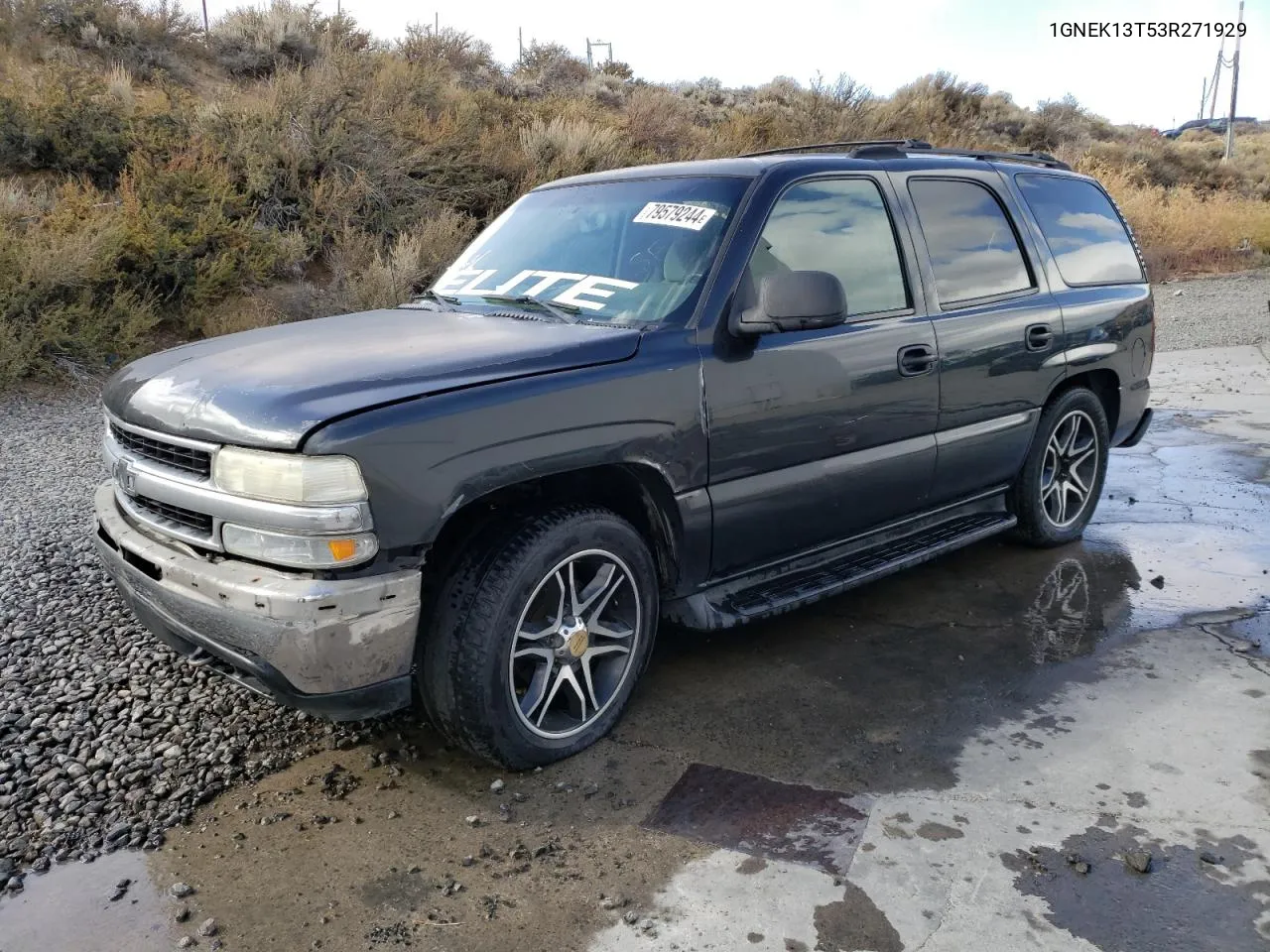 2003 Chevrolet Tahoe K1500 VIN: 1GNEK13T53R271929 Lot: 79579244