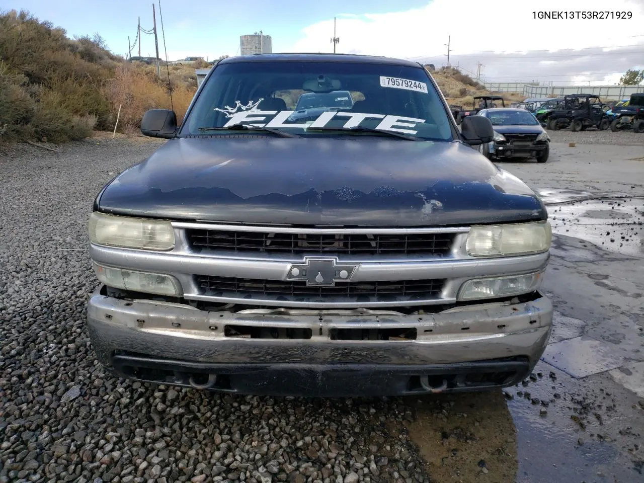 2003 Chevrolet Tahoe K1500 VIN: 1GNEK13T53R271929 Lot: 79579244