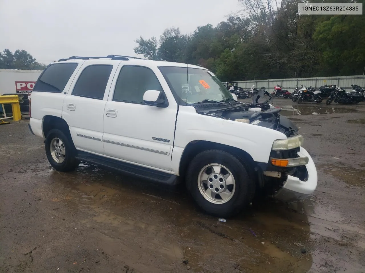 2003 Chevrolet Tahoe C1500 VIN: 1GNEC13Z63R204385 Lot: 80121054