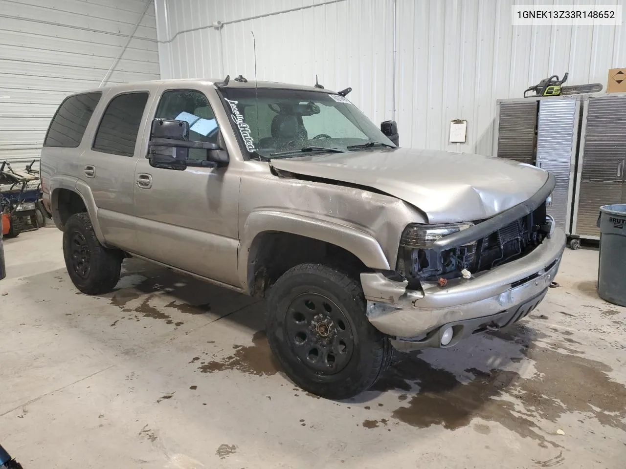 2003 Chevrolet Tahoe K1500 VIN: 1GNEK13Z33R148652 Lot: 80278794