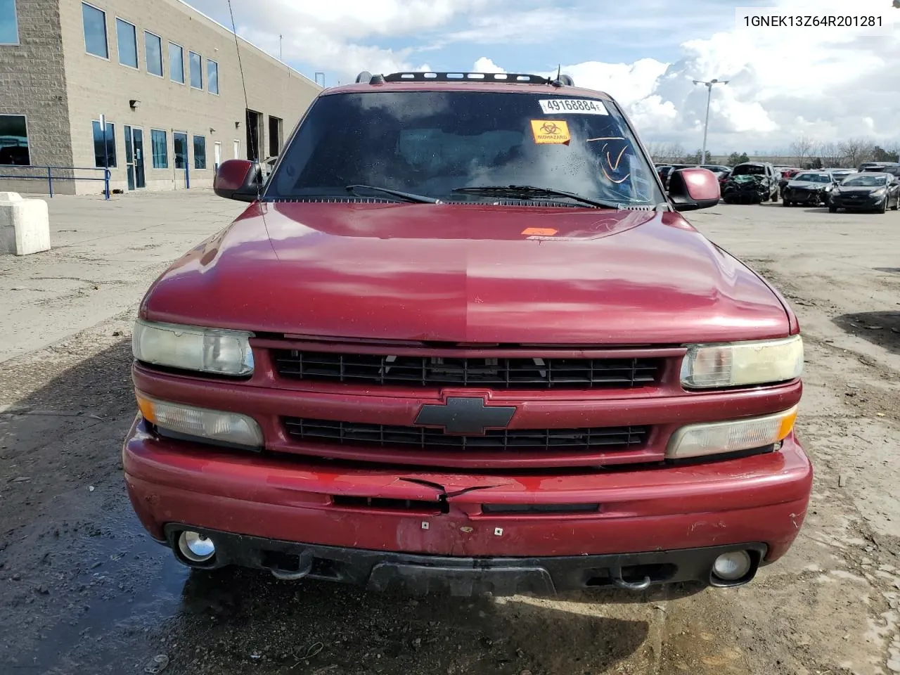 2004 Chevrolet Tahoe K1500 VIN: 1GNEK13Z64R201281 Lot: 49168884