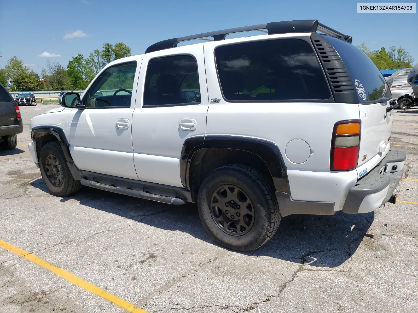 2004 Chevrolet Tahoe K1500 VIN: 1GNEK13ZX4R154708 Lot: 53049504