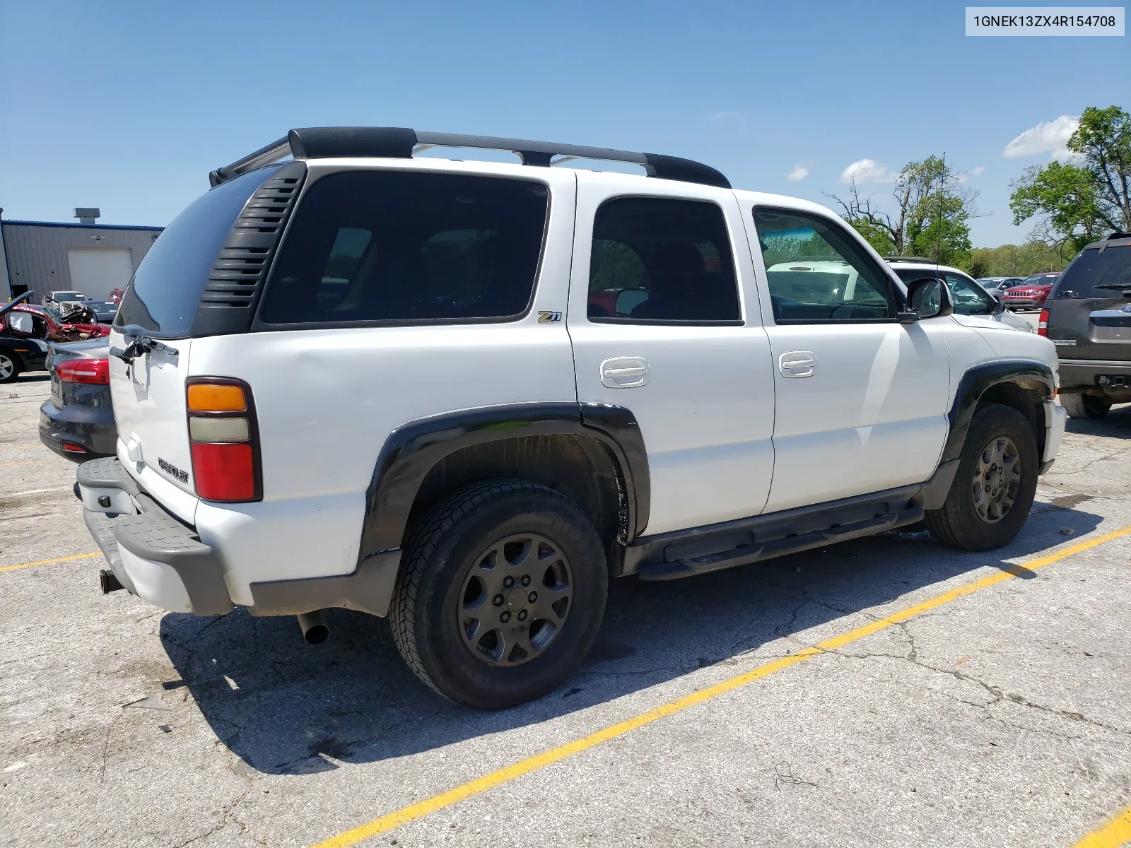 2004 Chevrolet Tahoe K1500 VIN: 1GNEK13ZX4R154708 Lot: 53049504