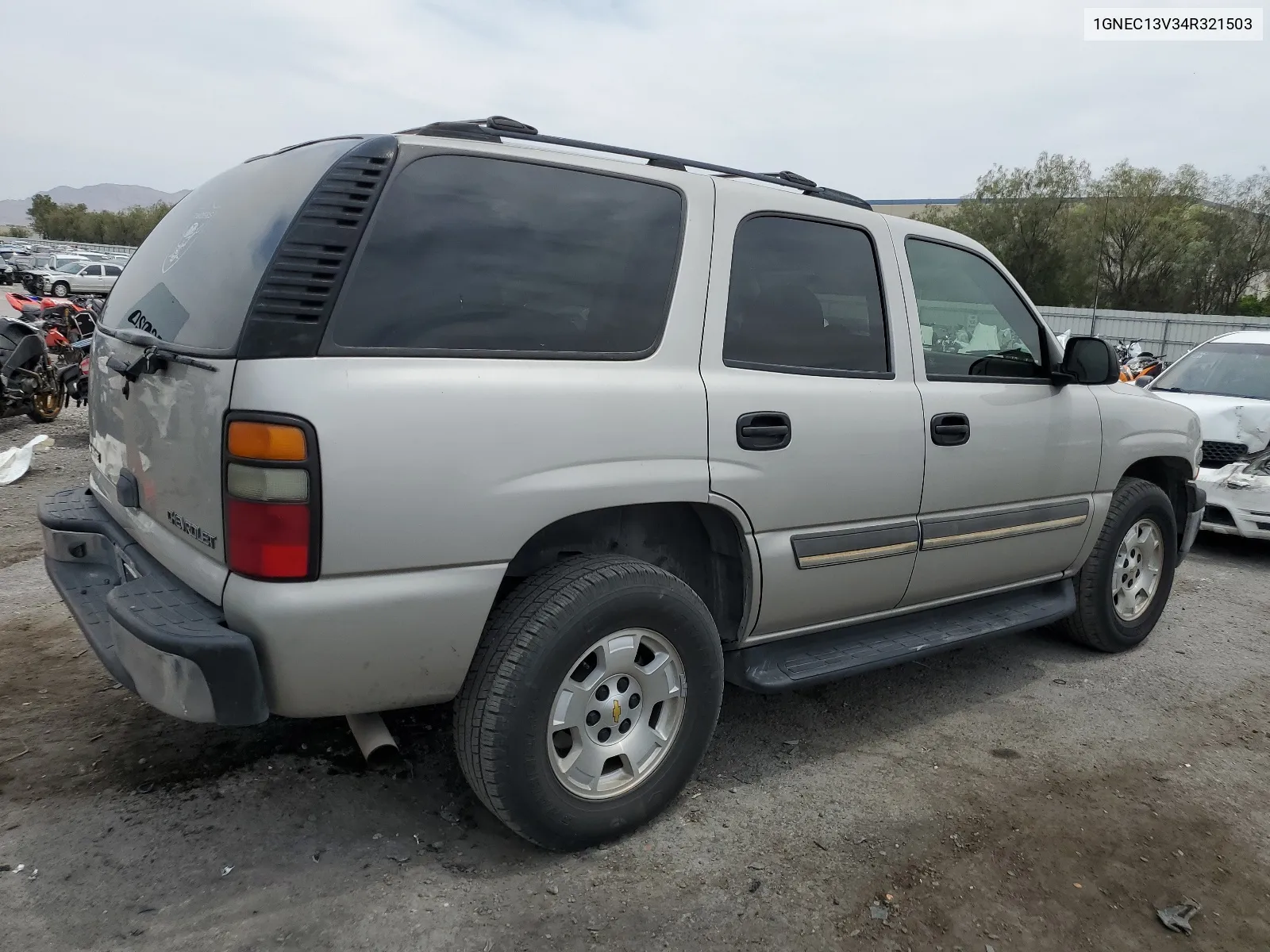 2004 Chevrolet Tahoe C1500 VIN: 1GNEC13V34R321503 Lot: 58968504