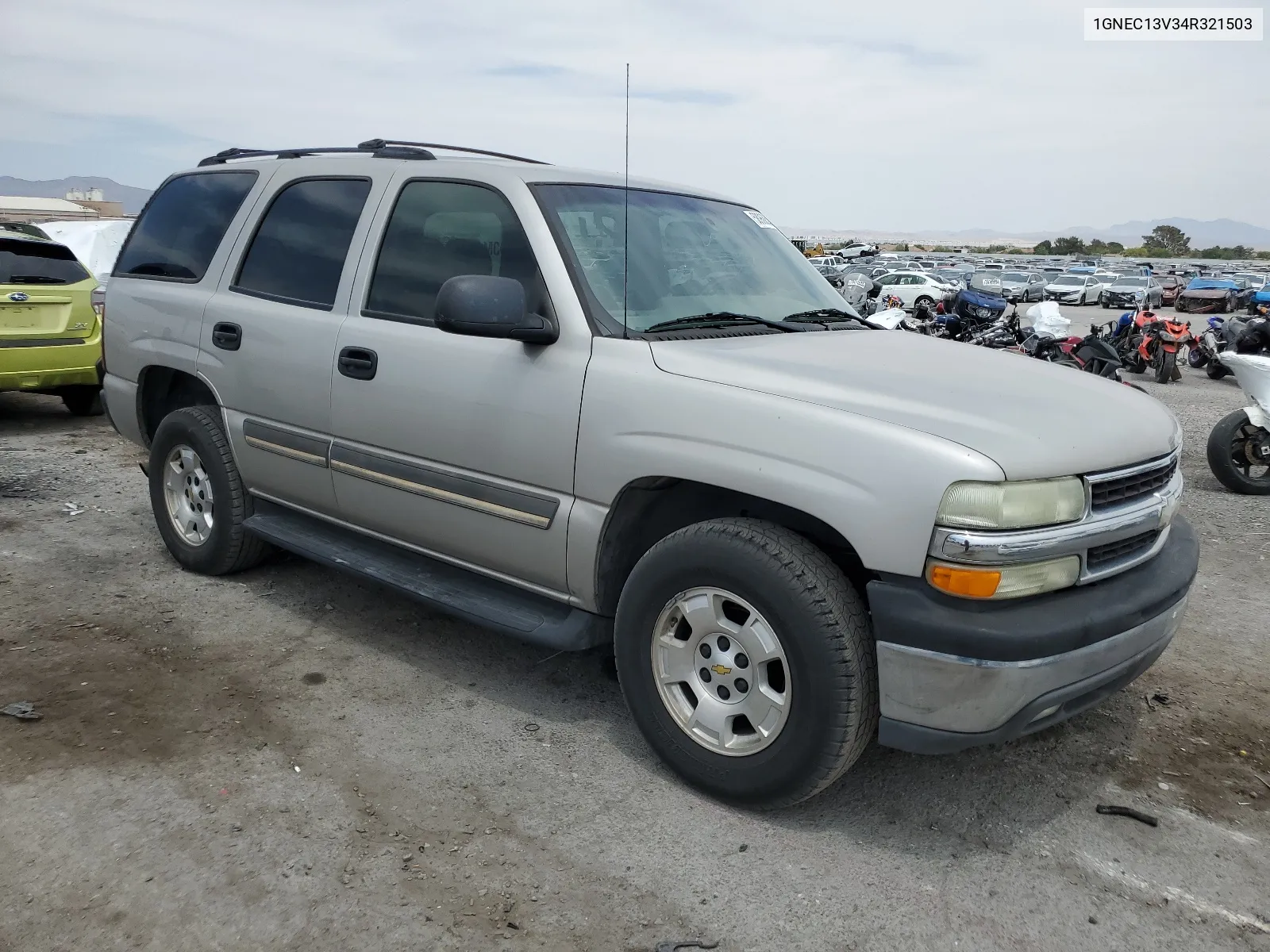 2004 Chevrolet Tahoe C1500 VIN: 1GNEC13V34R321503 Lot: 58968504