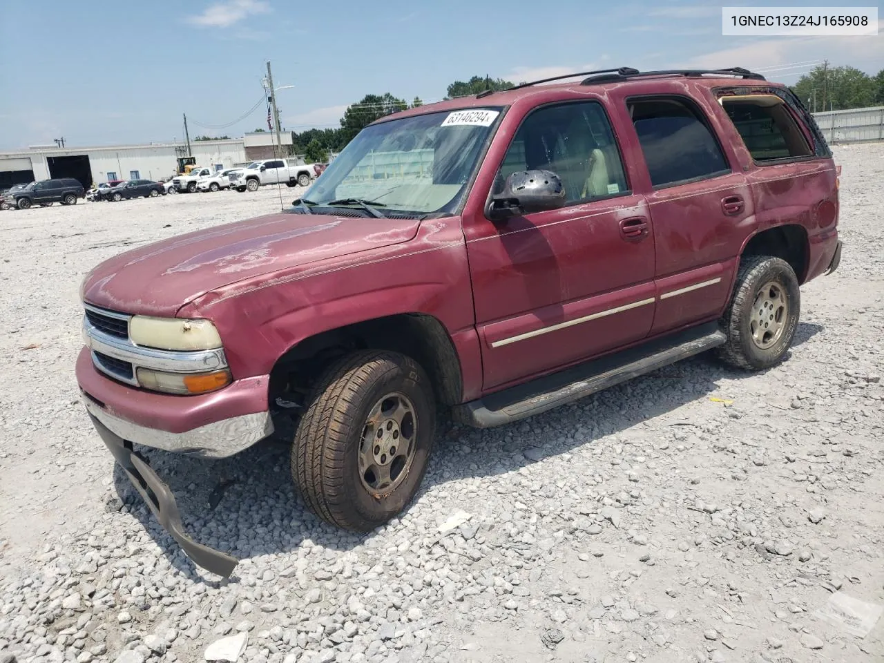 2004 Chevrolet Tahoe C1500 VIN: 1GNEC13Z24J165908 Lot: 63146294