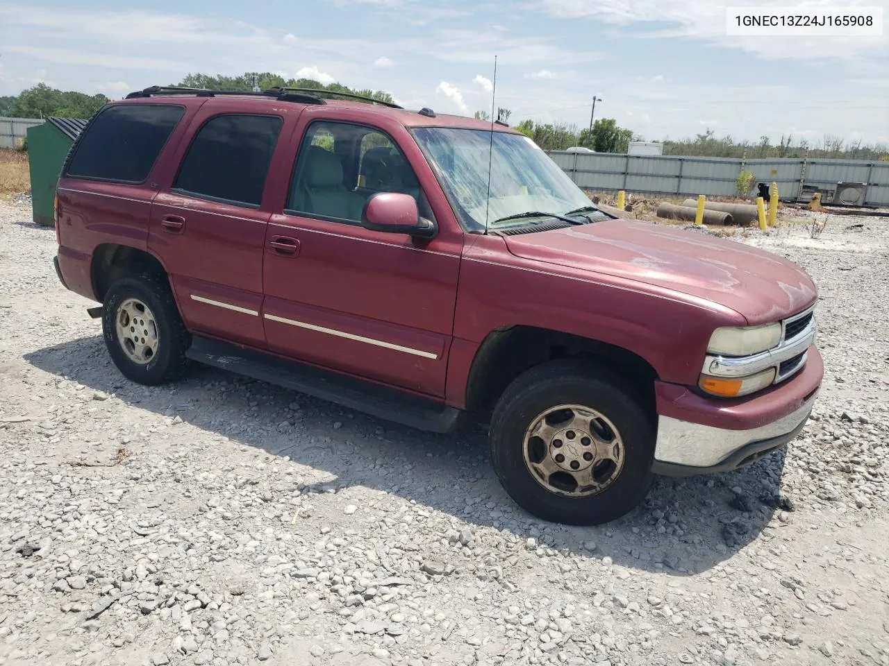 2004 Chevrolet Tahoe C1500 VIN: 1GNEC13Z24J165908 Lot: 63146294