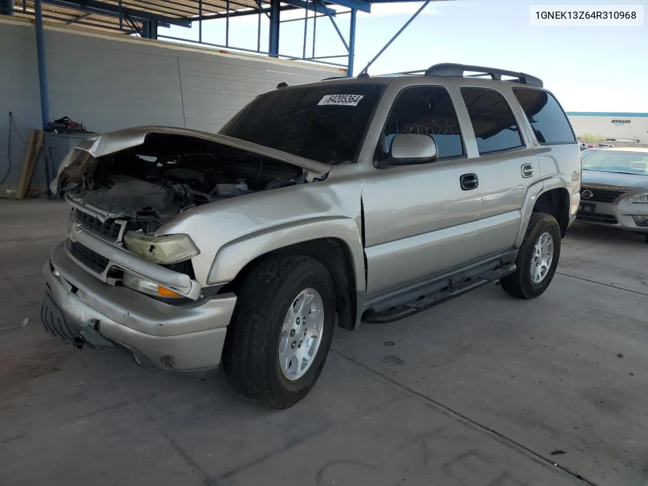 2004 Chevrolet Tahoe K1500 VIN: 1GNEK13Z64R310968 Lot: 64205364