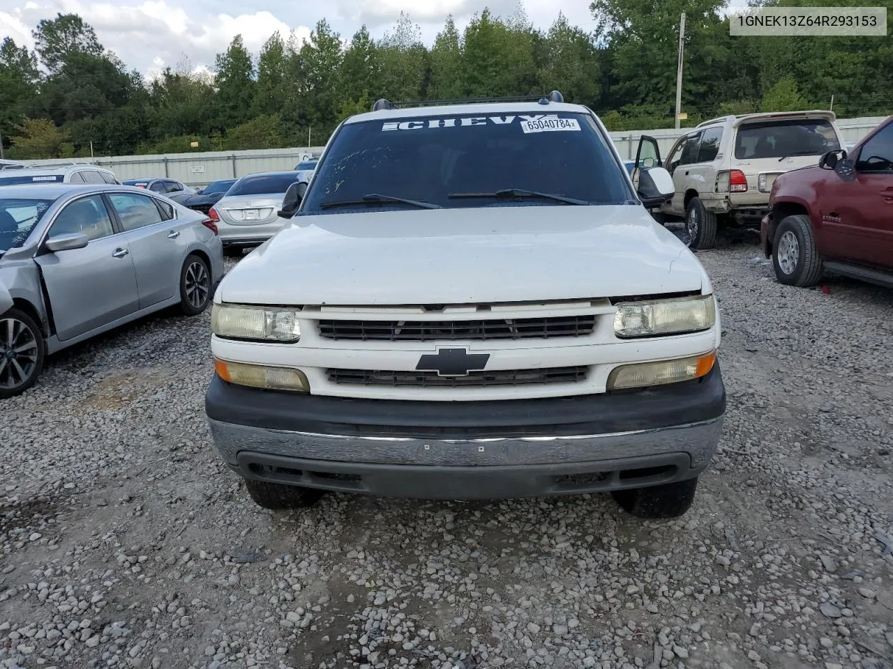 2004 Chevrolet Tahoe K1500 VIN: 1GNEK13Z64R293153 Lot: 65040784