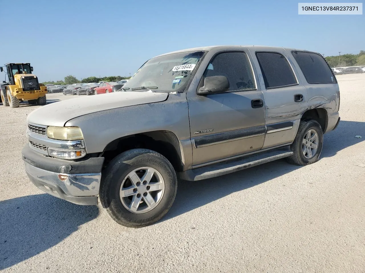 2004 Chevrolet Tahoe C1500 VIN: 1GNEC13V84R237371 Lot: 66416644