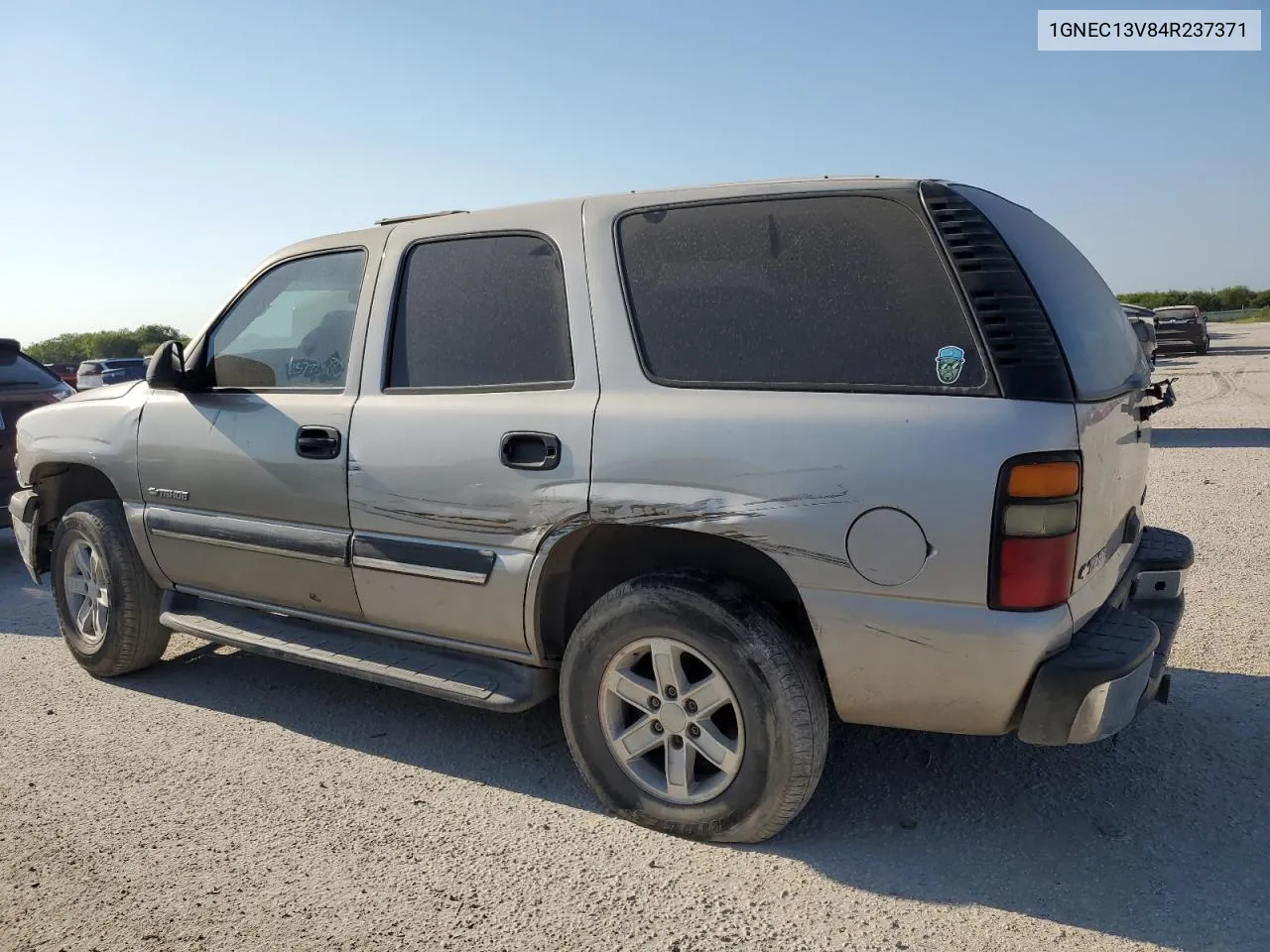 2004 Chevrolet Tahoe C1500 VIN: 1GNEC13V84R237371 Lot: 66416644