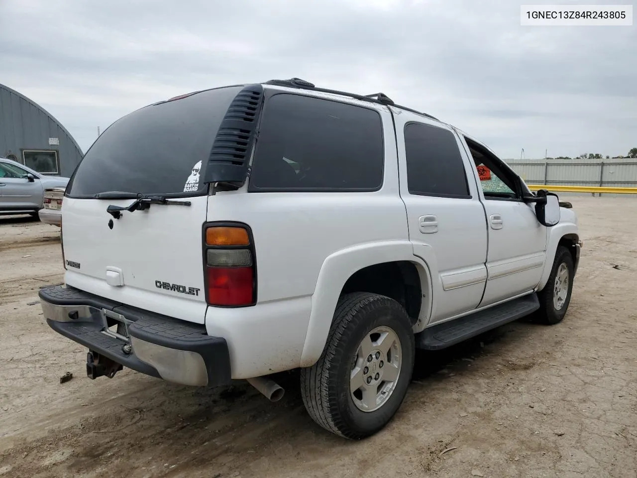 2004 Chevrolet Tahoe C1500 VIN: 1GNEC13Z84R243805 Lot: 66806014