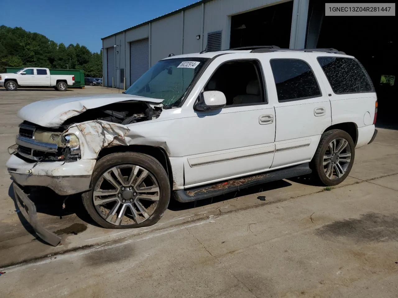 2004 Chevrolet Tahoe C1500 VIN: 1GNEC13Z04R281447 Lot: 68232914