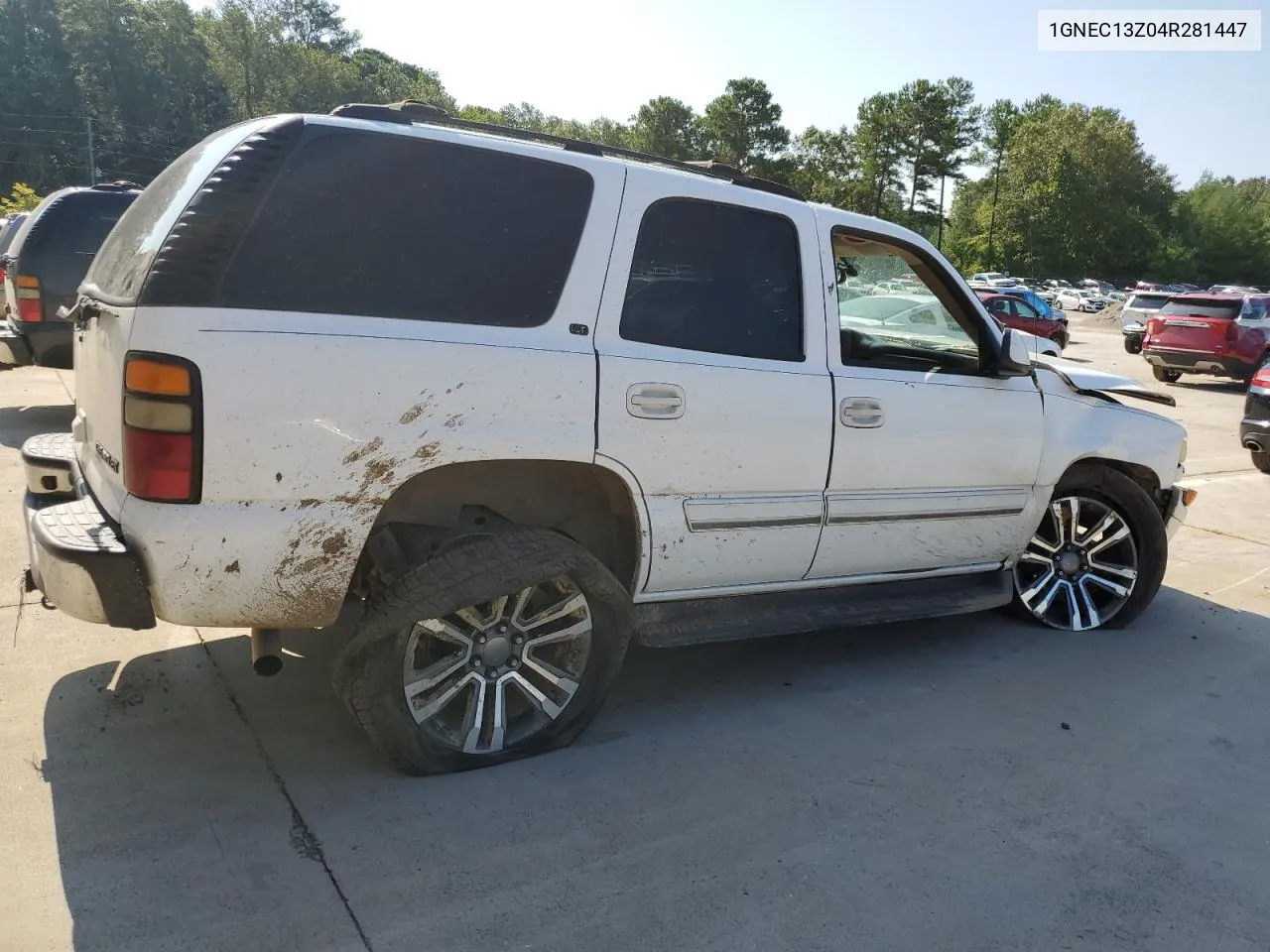 2004 Chevrolet Tahoe C1500 VIN: 1GNEC13Z04R281447 Lot: 68232914