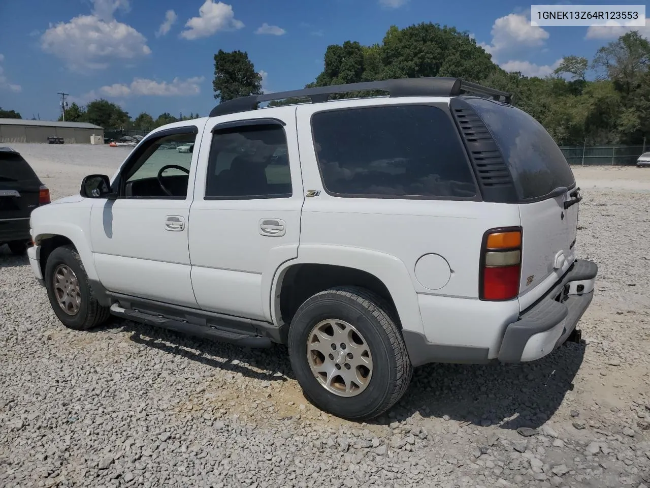 2004 Chevrolet Tahoe K1500 VIN: 1GNEK13Z64R123553 Lot: 69650594