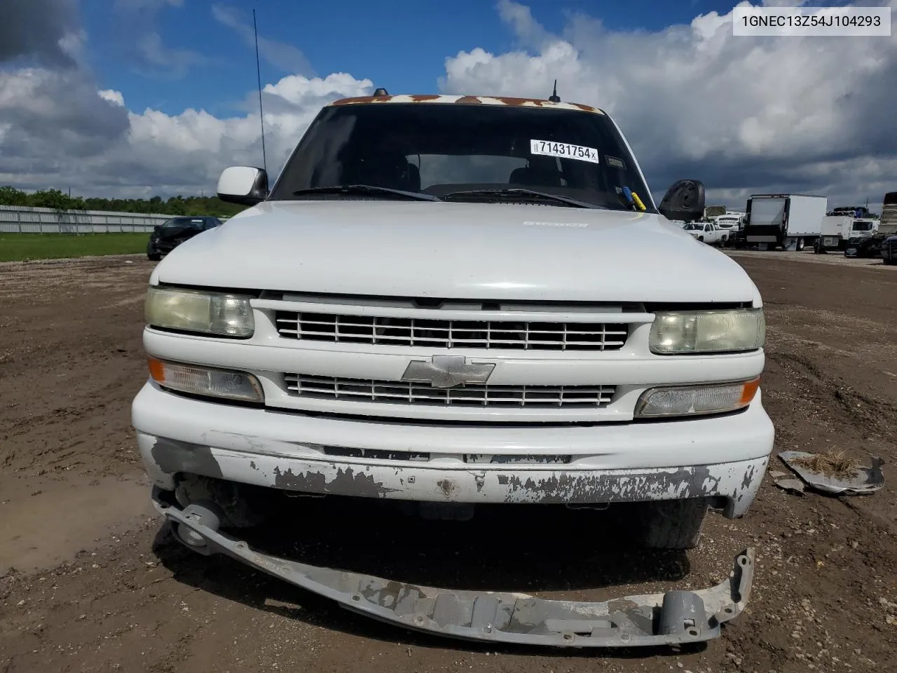 2004 Chevrolet Tahoe C1500 VIN: 1GNEC13Z54J104293 Lot: 71431754