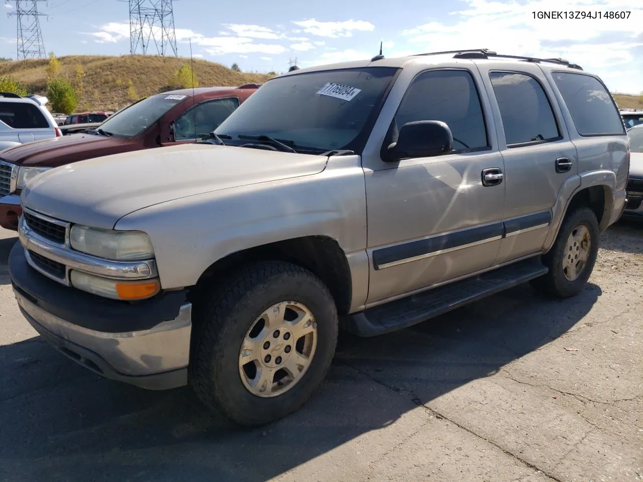 2004 Chevrolet Tahoe K1500 VIN: 1GNEK13Z94J148607 Lot: 71769094