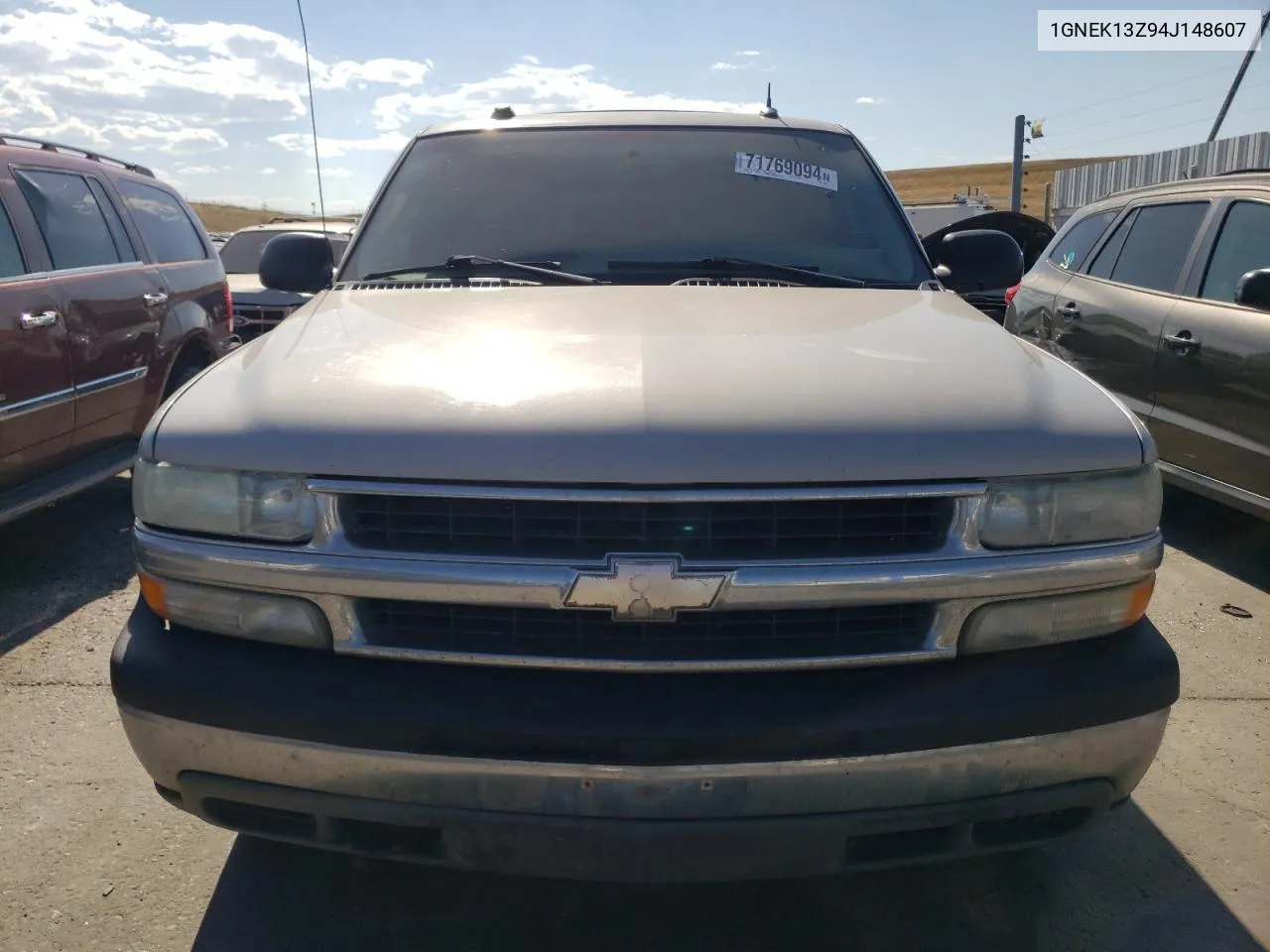 2004 Chevrolet Tahoe K1500 VIN: 1GNEK13Z94J148607 Lot: 71769094