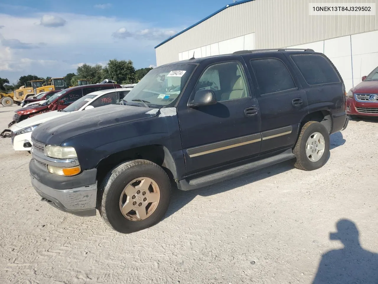 2004 Chevrolet Tahoe K1500 VIN: 1GNEK13T84J329502 Lot: 72094314