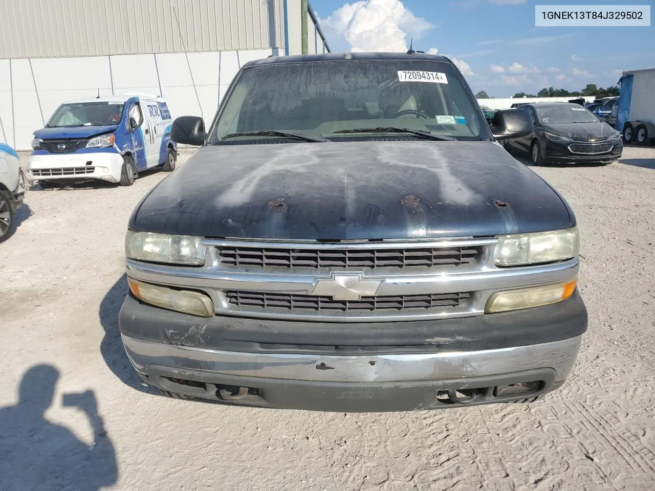 2004 Chevrolet Tahoe K1500 VIN: 1GNEK13T84J329502 Lot: 72094314